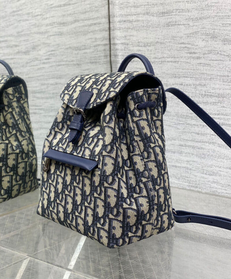Christian Dior Kids' Backpack Dark Blue
